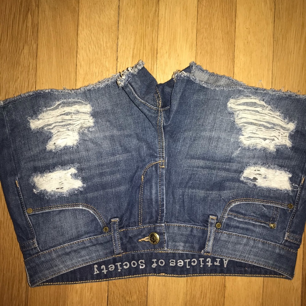 jean shorts